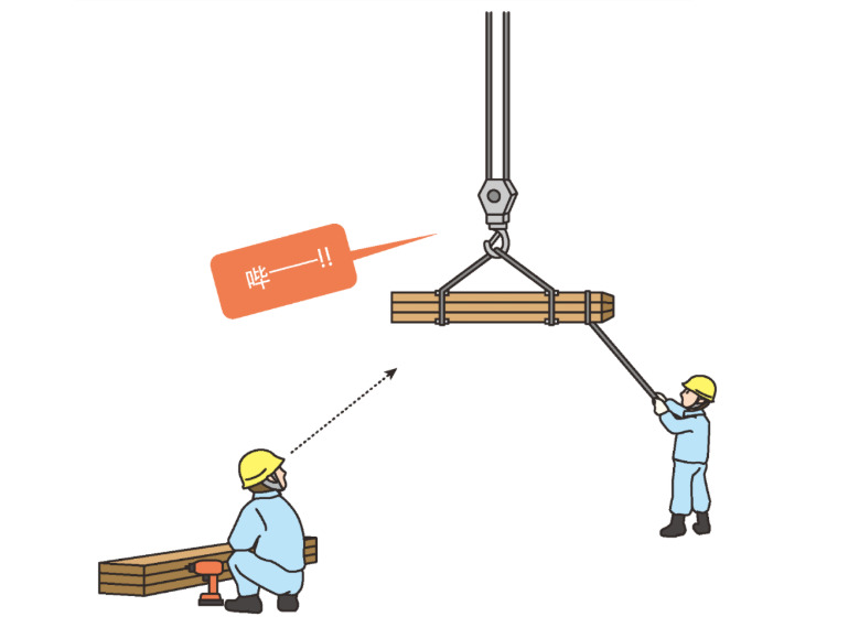 机械安全操作图示